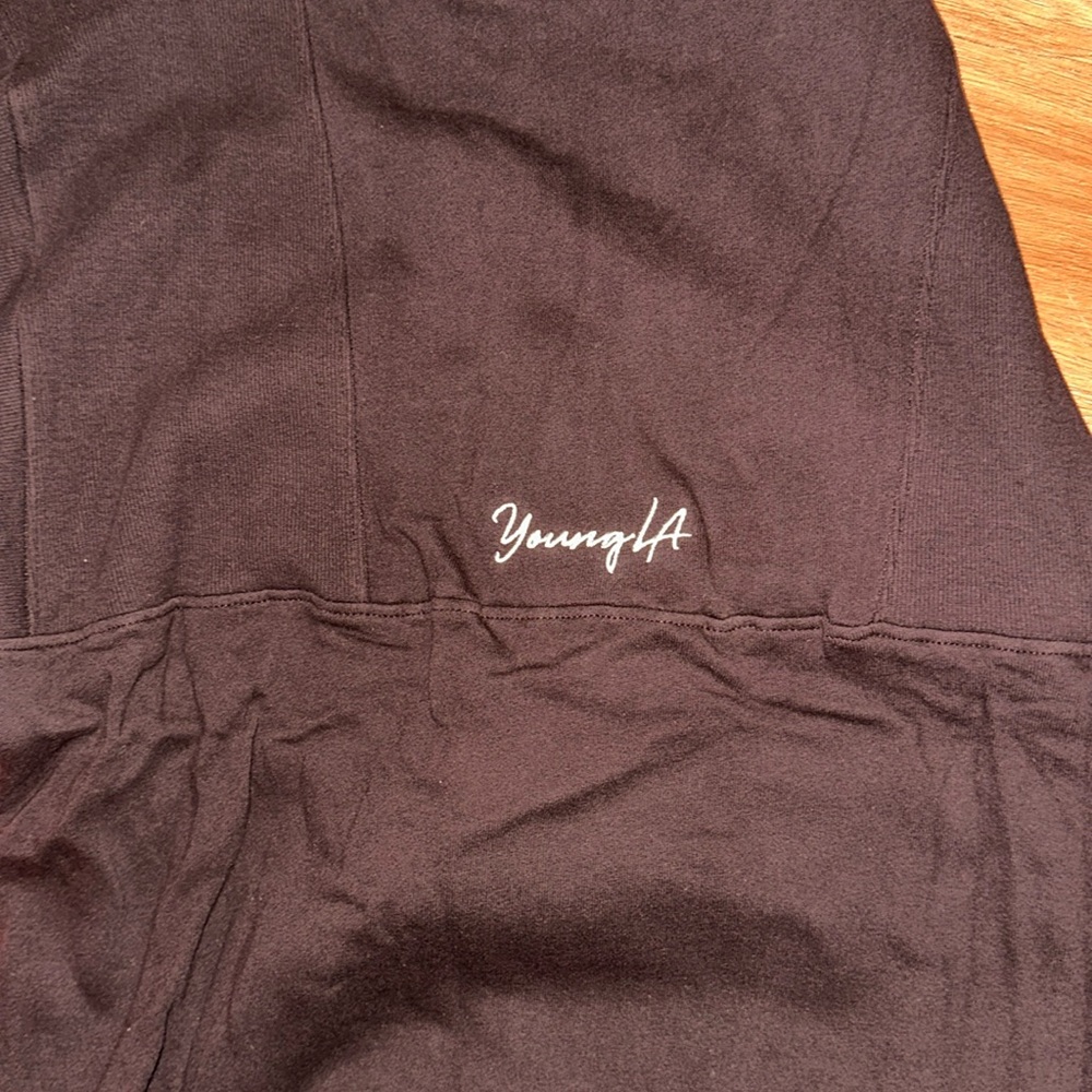 Youngla Oversized Throwback Pullover Quarter Zip … - image 5